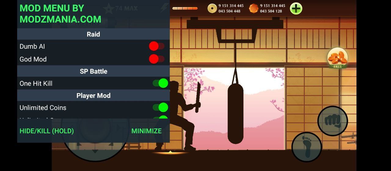 Shadow Fight мод — файтинг с читами и бесконечными ресурсами скачать